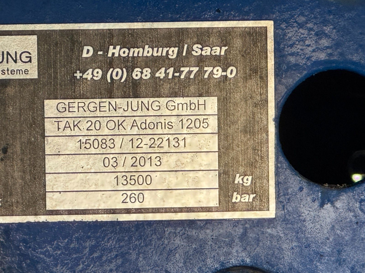 DAF XF 105.460 - Gergen Adonis TAK 20 ok 1205 - Самосвал камион: снимка 4 DAF XF 105.460 - Gergen Adonis TAK 20 ok 1205 - Самосвал камион: снимка 4