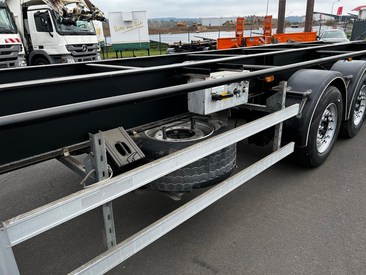 H&W 3- Achs Auflieger für Presscontainer H&W 3- Achs Auflieger für Presscontainer - Контейнеровоз/ Сменна каросерия полуремарке: снимка 5 H&W 3- Achs Auflieger für Presscontainer H&W 3- Achs Auflieger für Presscontainer - Контейнеровоз/ Сменна каросерия полуремарке: снимка 5