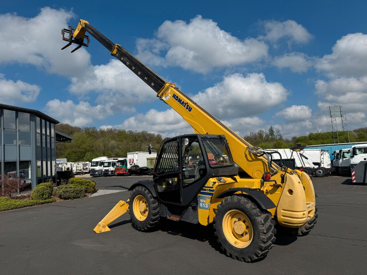Komatsu WH 613 - Телескопичен товарач: снимка 3 Komatsu WH 613 - Телескопичен товарач: снимка 3