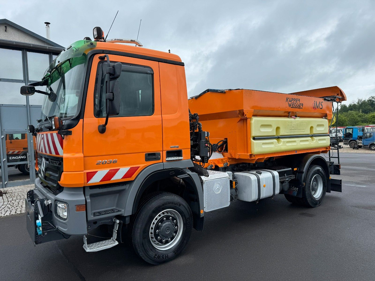 Mercedes-Benz Actros 2036 4x4 mit Dautel Wechselsystem E 5 - Самосвал камион: снимка 3 Mercedes-Benz Actros 2036 4x4 mit Dautel Wechselsystem E 5 - Самосвал камион: снимка 3