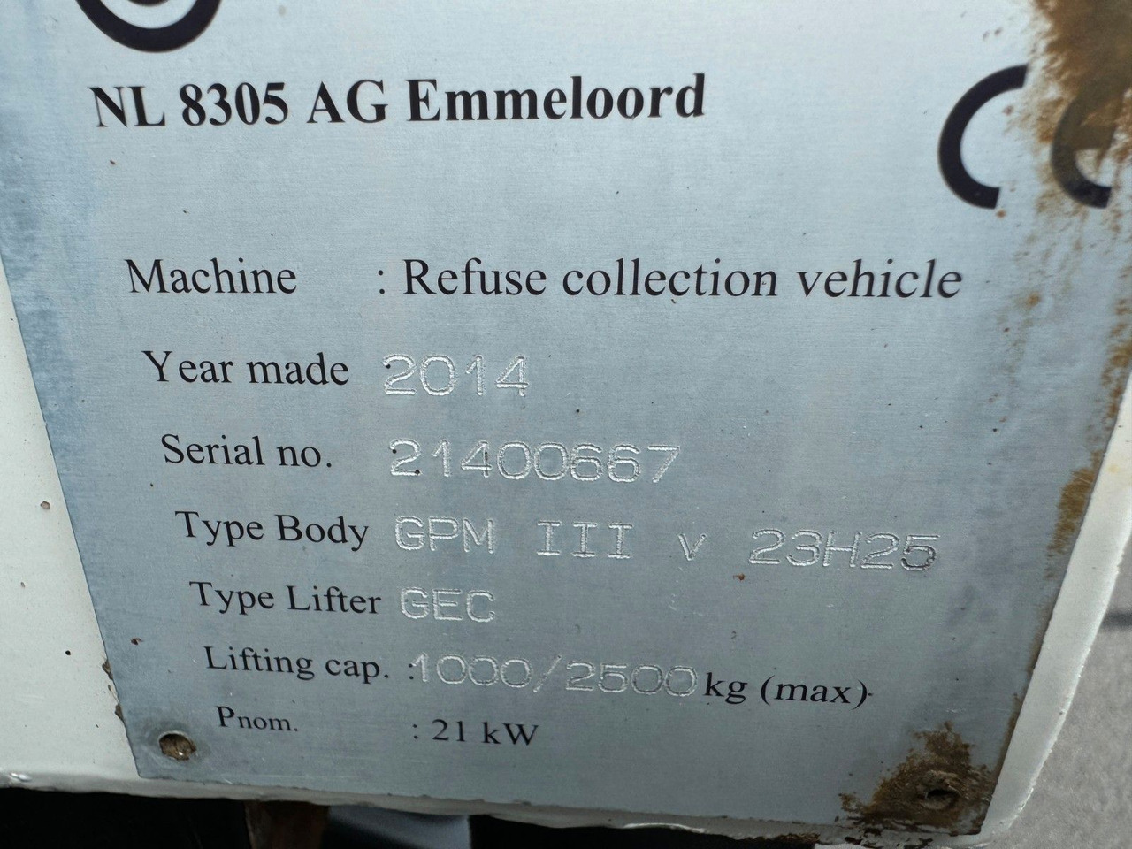 Лизинг на Mercedes-Benz Antos 2533 6x2 Gesink GPM III V 23H25 Kombisch. Mercedes-Benz Antos 2533 6x2 Gesink GPM III V 23H25 Kombisch. Mercedes-Benz Antos 2533 6x2 Gesink GPM III V 23H25 Kombisch. Mercedes-Benz Antos 2533 6x2 Gesink GPM III V 23H25 Kombisch.: снимка 10