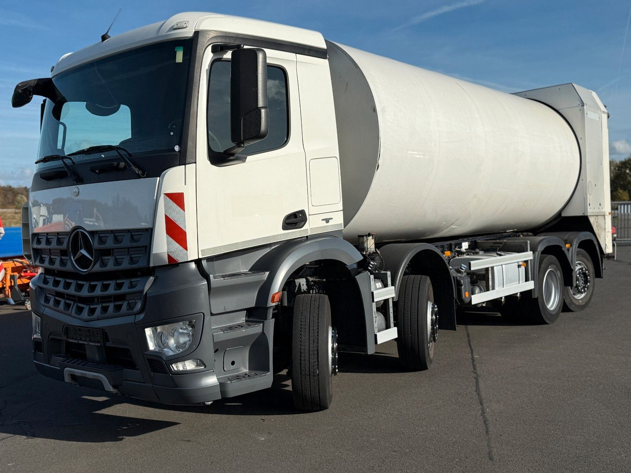 Боклукчийска кола Mercedes-Benz Arocs 3236 8x2 Faun Rotopress 525 C Delta Lift: снимка 7