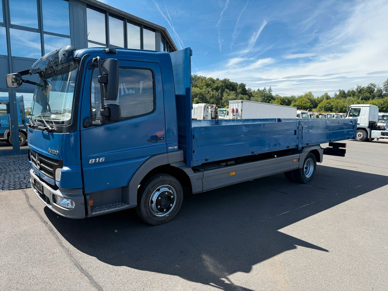 Mercedes-Benz Atego 816 Euro 5 AHK + Druckluftanschlüssen - Бордови камион: снимка 3 Mercedes-Benz Atego 816 Euro 5 AHK + Druckluftanschlüssen - Бордови камион: снимка 3