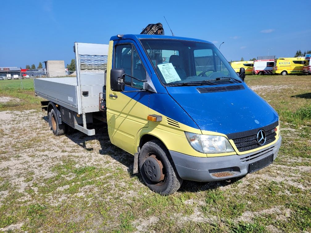 MERCEDES – BENZ SPRINTER 616CDI HIAB 027-2 Crane 10.2004 - Бордови бус: снимка 1 MERCEDES – BENZ SPRINTER 616CDI HIAB 027-2 Crane 10.2004 - Бордови бус: снимка 1