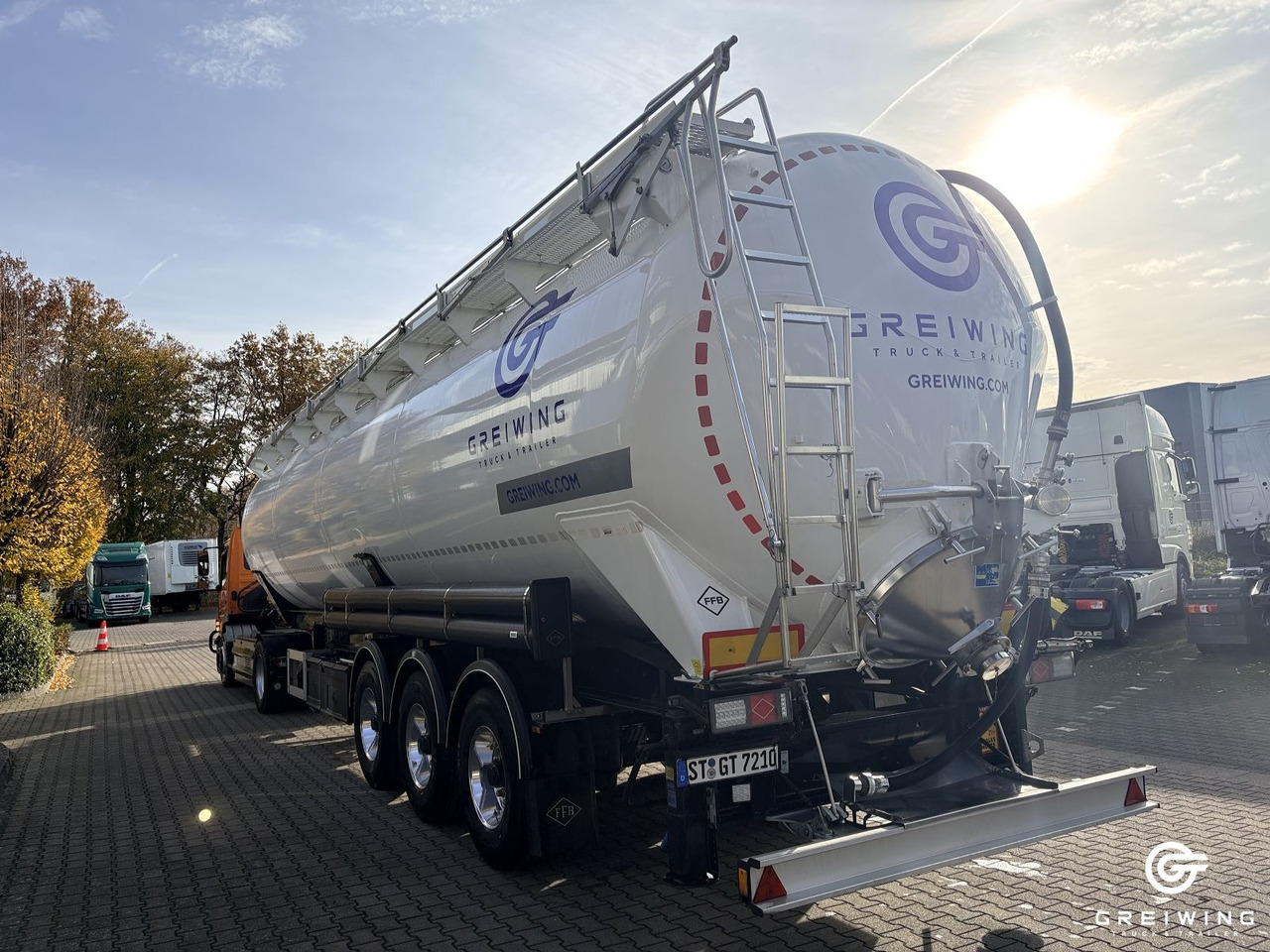 Feldbinder KIP 60.3 - Цистерна за насипни товари: снимка 5 Feldbinder KIP 60.3 - Цистерна за насипни товари: снимка 5