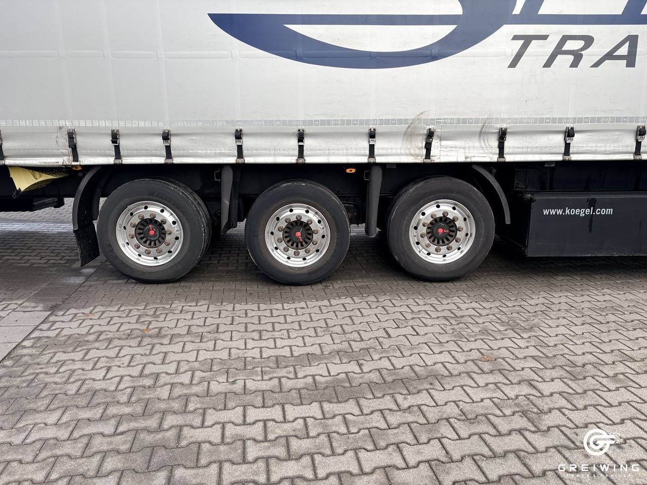 Kögel SN24, Alu, Liftachse, Lenkachse, Coil, SAF - Брезентово полуремарке: снимка 3 Kögel SN24, Alu, Liftachse, Lenkachse, Coil, SAF - Брезентово полуремарке: снимка 3