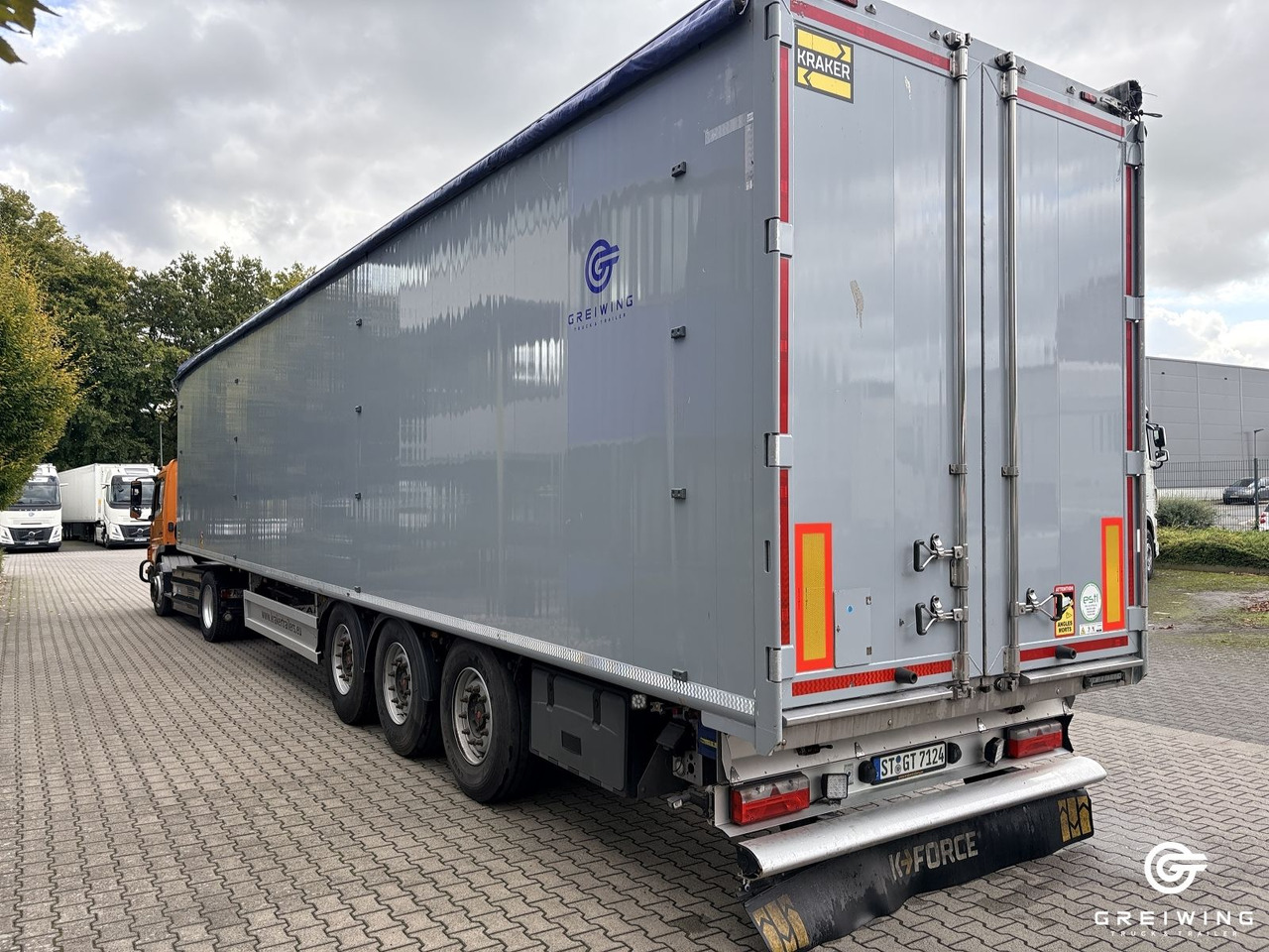 Kraker K-Force - С плъзгащ под полуремарке: снимка 3 Kraker K-Force - С плъзгащ под полуремарке: снимка 3