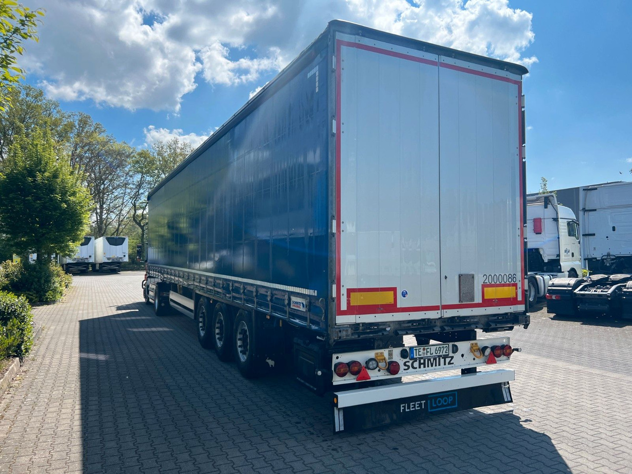 Брезентово полуремарке Schmitz Cargobull SCS 24/L - 13.62 E B: снимка 5