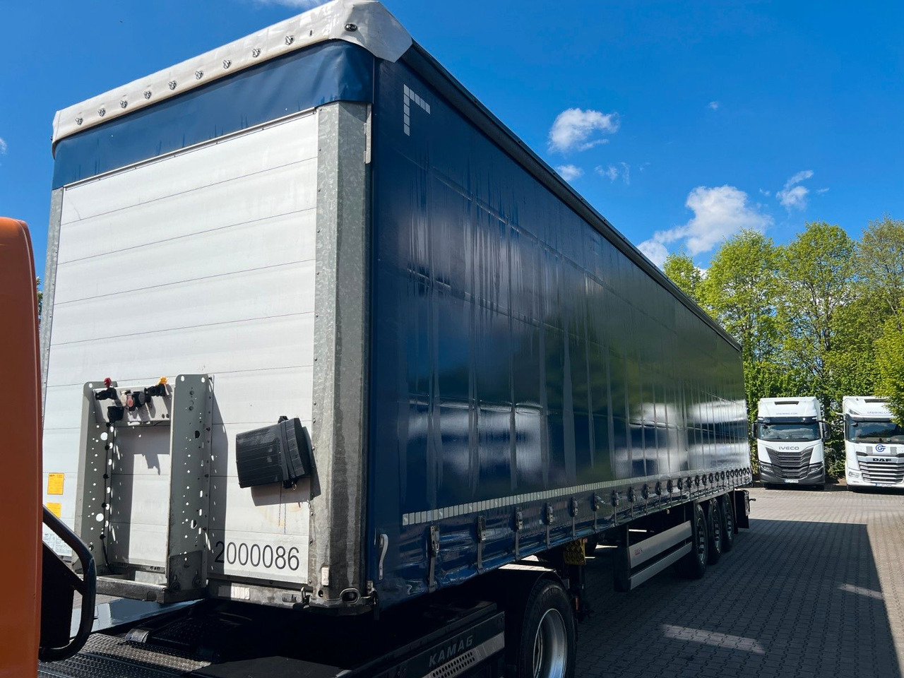 Брезентово полуремарке Schmitz Cargobull SCS 24/L - 13.62 E B: снимка 7
