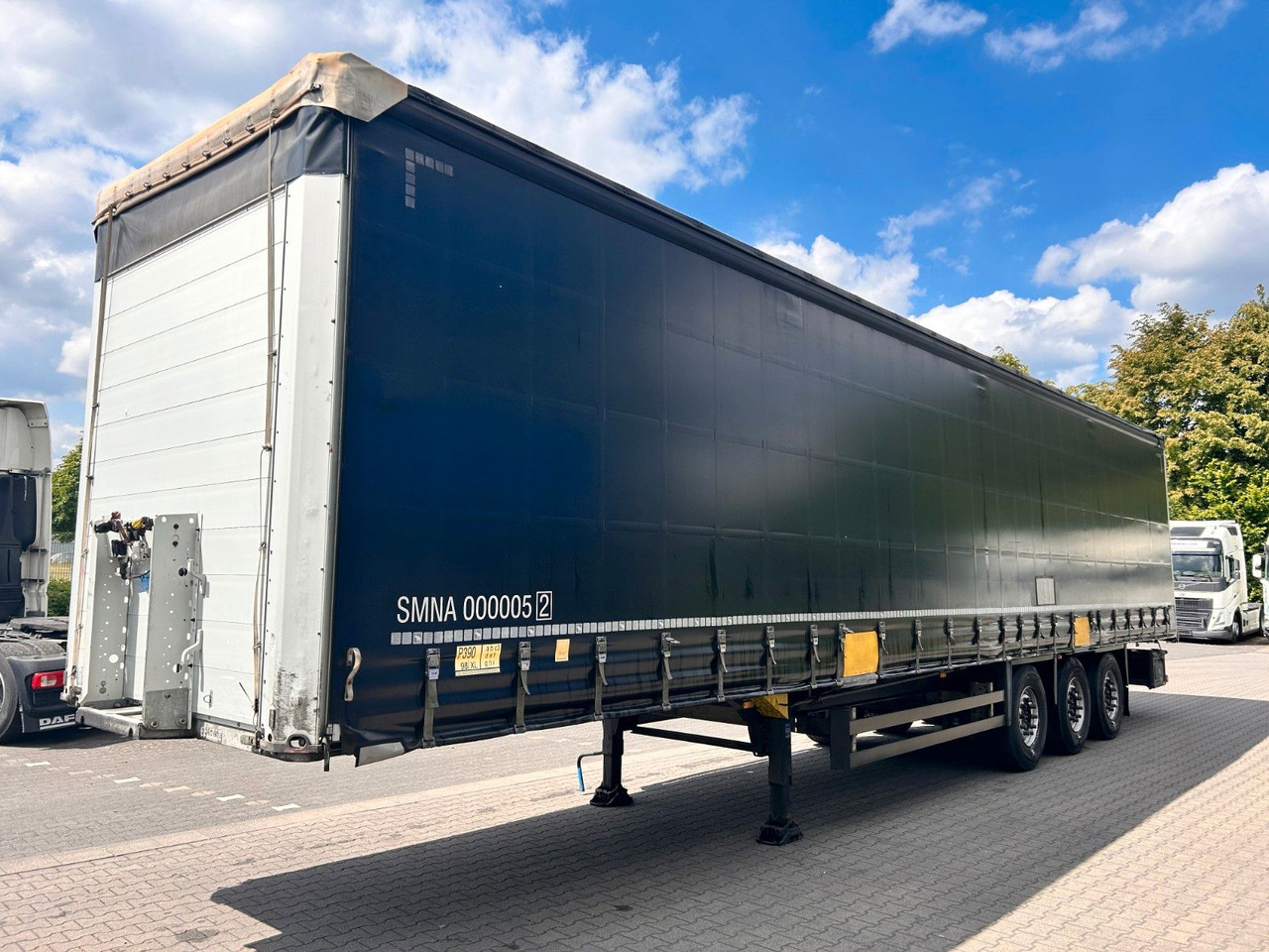 Брезентово полуремарке Schmitz Cargobull SCS 24/L- 13.62 E DB, zur Miete verfügbar: снимка 8