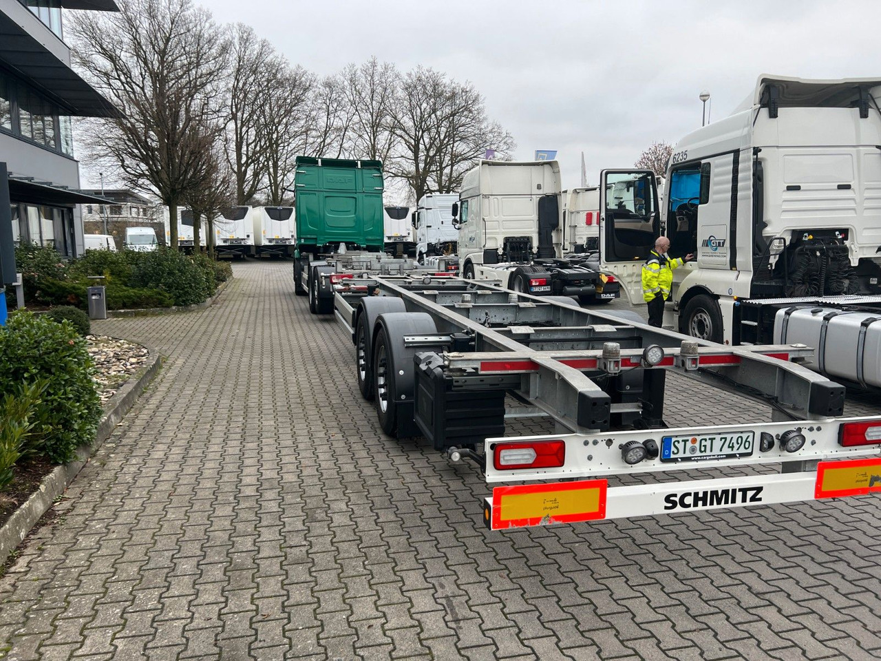 Schmitz Cargobull ZWF 18/L-20' MIDI - Контейнеровоз/ Сменна каросерия ремарке: снимка 3 Schmitz Cargobull ZWF 18/L-20' MIDI - Контейнеровоз/ Сменна каросерия ремарке: снимка 3