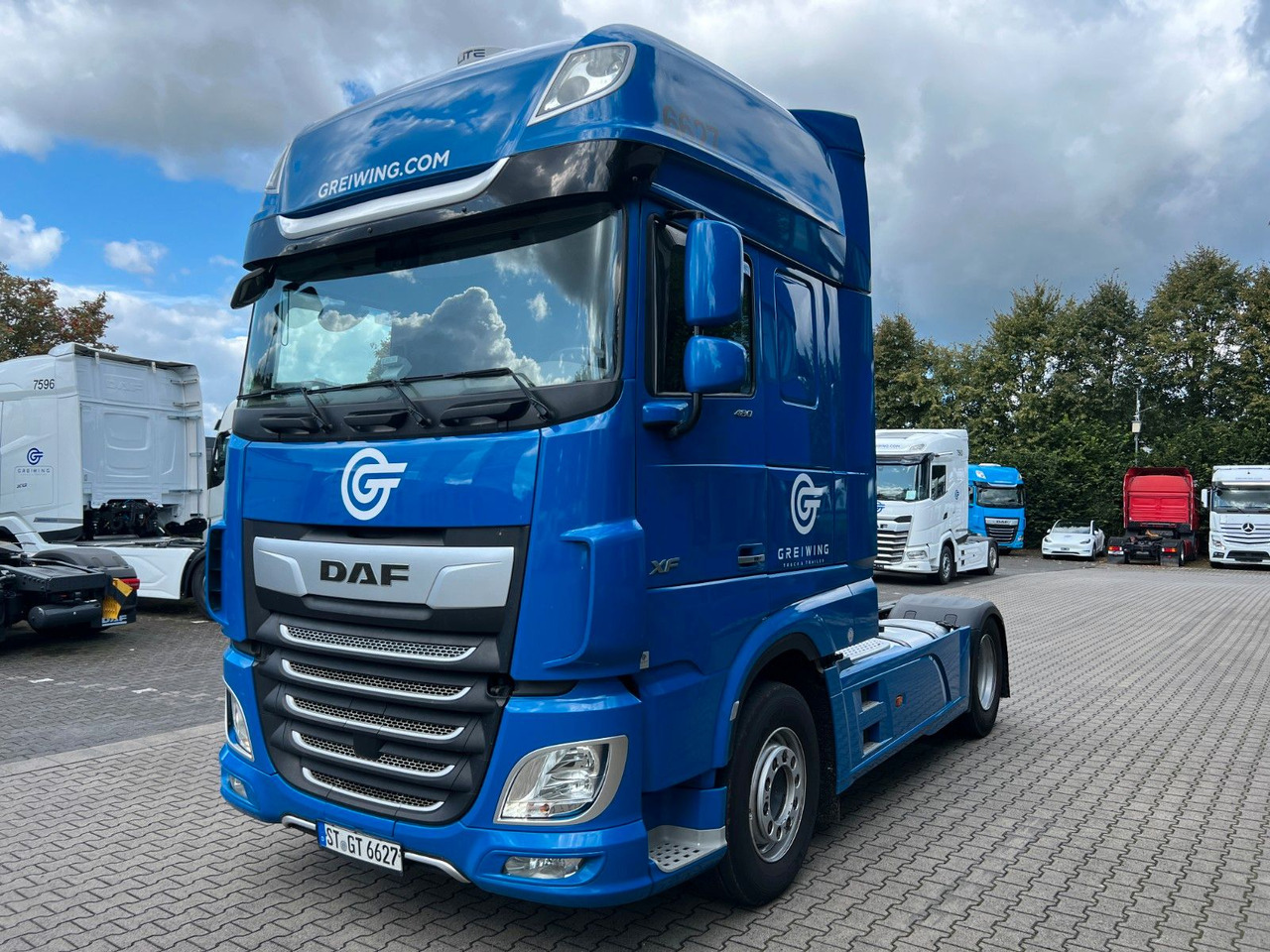 Влекач DAF XF 480 FT SSC, Retarder, Standklima: снимка 8