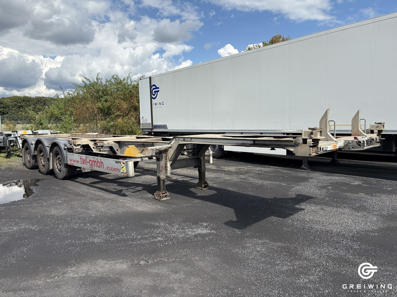 Web-Trailer LPRS 24 20/30/40/45 - Контейнеровоз/ Сменна каросерия полуремарке: снимка 1 Web-Trailer LPRS 24 20/30/40/45 - Контейнеровоз/ Сменна каросерия полуремарке: снимка 1