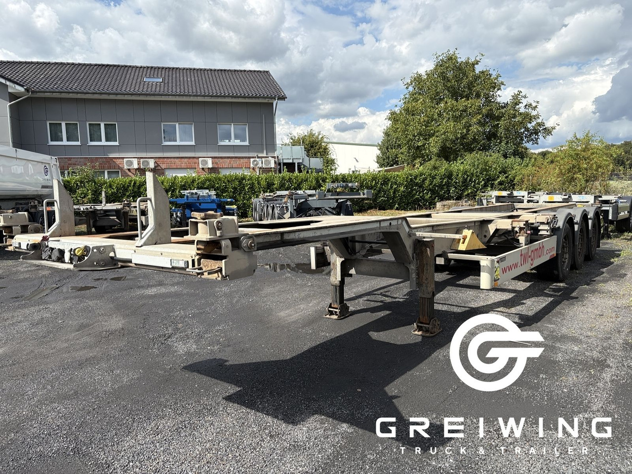 Web-Trailer LPRS 24 20/30/40/45 - Контейнеровоз/ Сменна каросерия полуремарке: снимка 4 Web-Trailer LPRS 24 20/30/40/45 - Контейнеровоз/ Сменна каросерия полуремарке: снимка 4