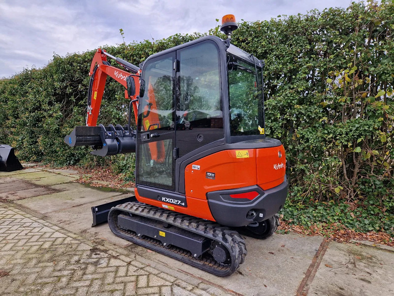 Kubota KX027-4 Hi-spec (NIEUW) - Мини багер: снимка 5 Kubota KX027-4 Hi-spec (NIEUW) - Мини багер: снимка 5