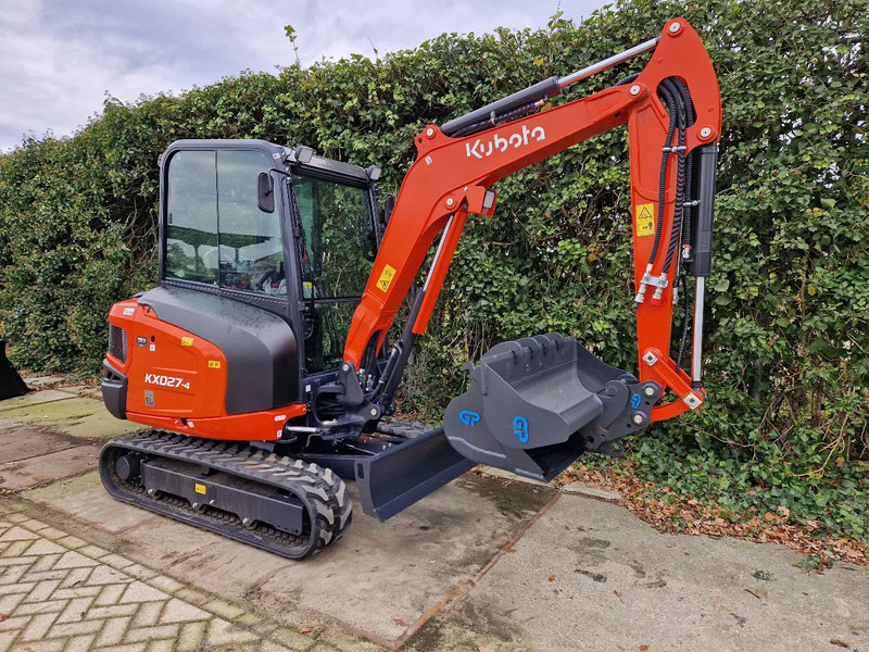 Kubota KX027-4 Hi-spec (NIEUW) - Мини багер: снимка 4 Kubota KX027-4 Hi-spec (NIEUW) - Мини багер: снимка 4