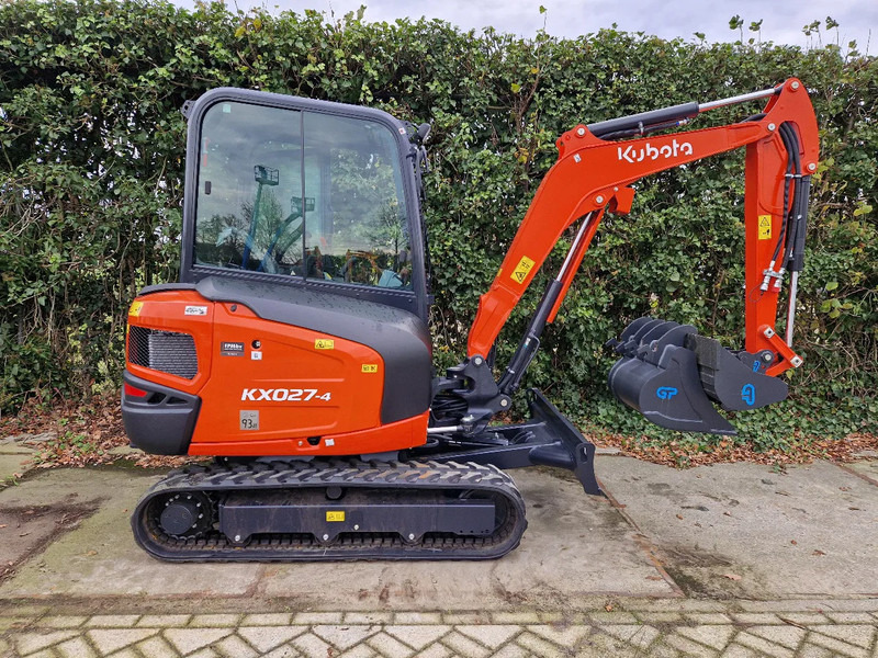 Kubota KX027-4 Hi-spec (NIEUW) - Мини багер: снимка 2 Kubota KX027-4 Hi-spec (NIEUW) - Мини багер: снимка 2