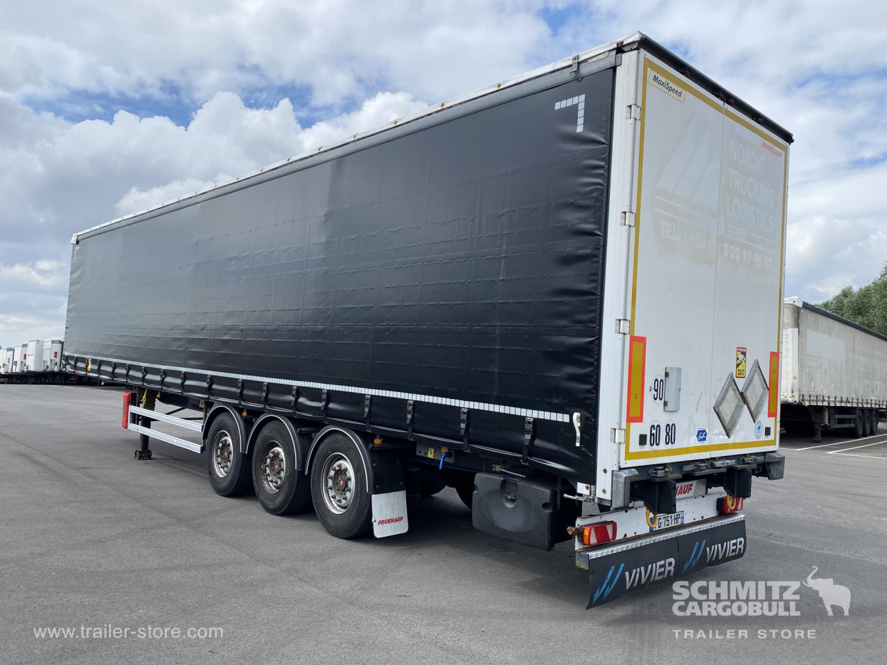 FRUEHAUF Curtainsider Standard - Брезентово полуремарке: снимка 5 FRUEHAUF Curtainsider Standard - Брезентово полуремарке: снимка 5