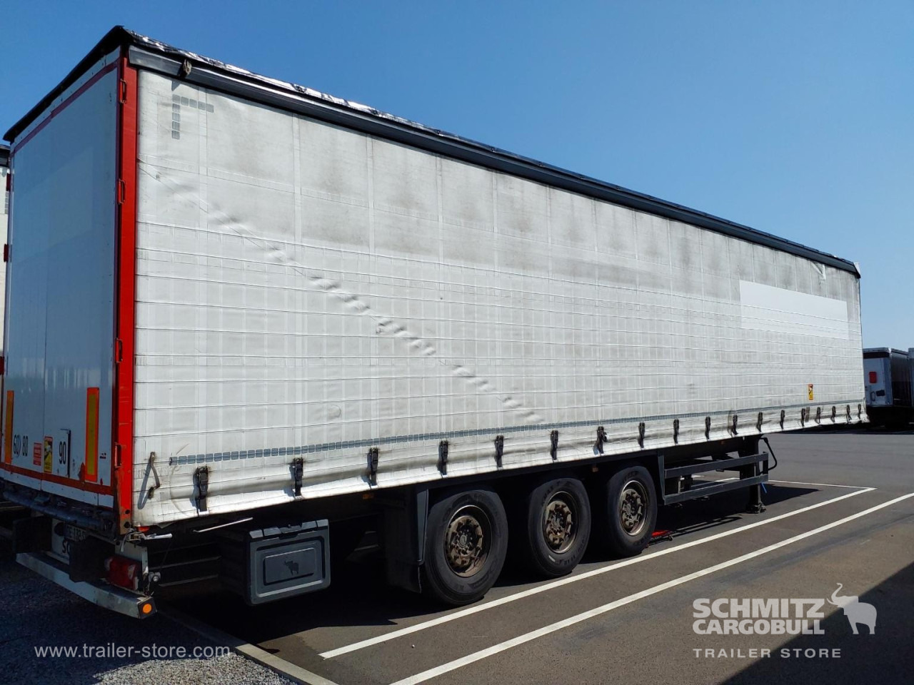 Брезентово полуремарке SCHMITZ Curtainsider Standard: снимка 7