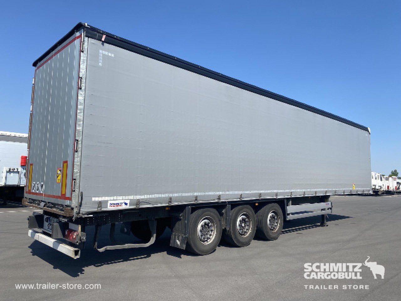 SCHMITZ Curtainsider Standard - Брезентово полуремарке: снимка 4 SCHMITZ Curtainsider Standard - Брезентово полуремарке: снимка 4