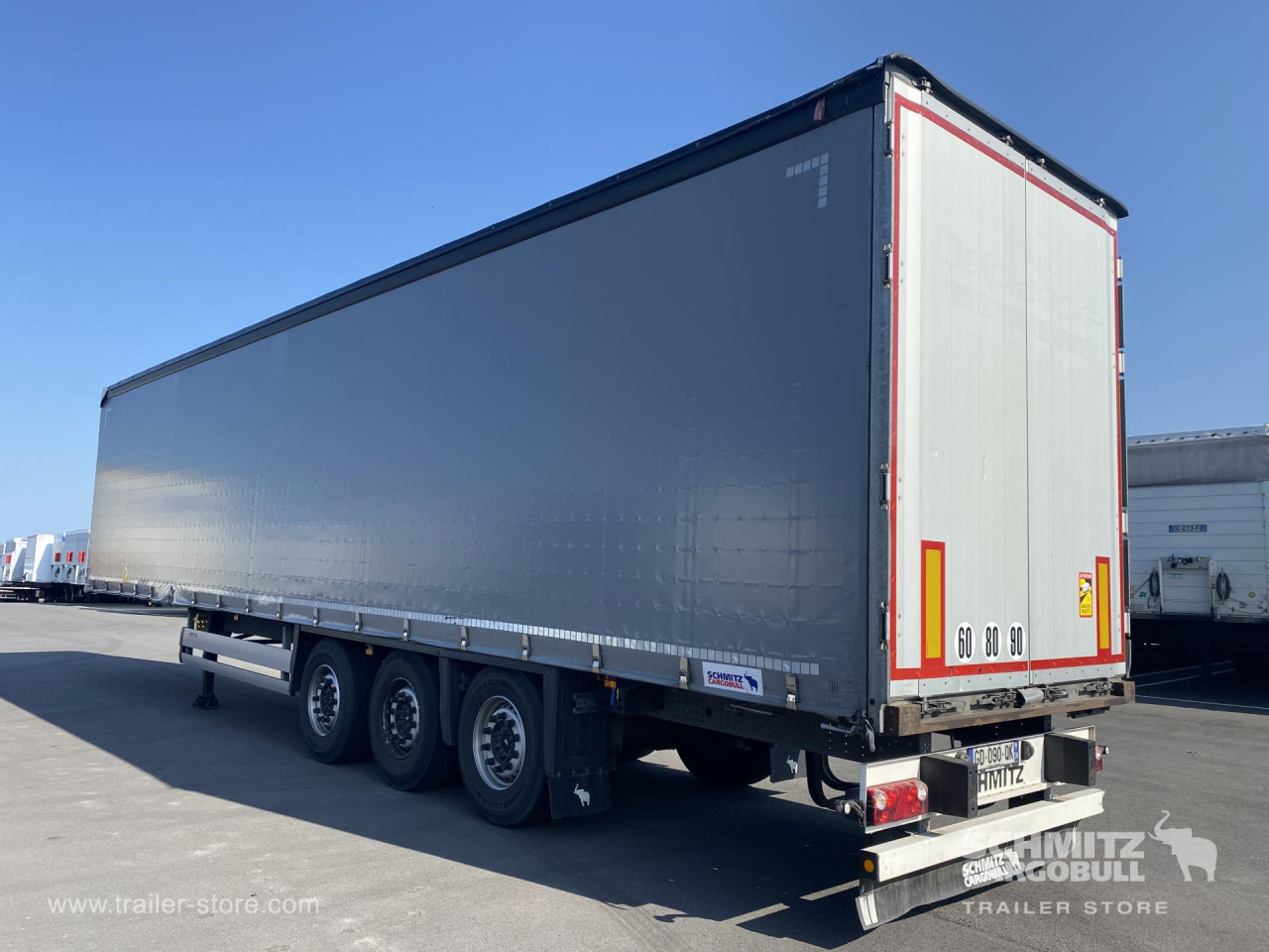 SCHMITZ Curtainsider Standard - Брезентово полуремарке: снимка 5 SCHMITZ Curtainsider Standard - Брезентово полуремарке: снимка 5