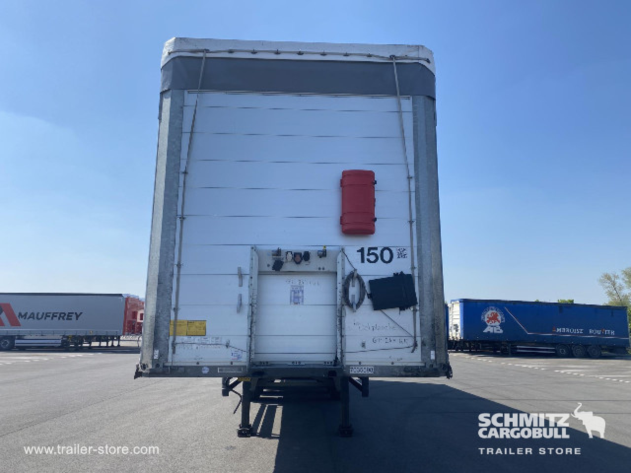 Брезентово полуремарке SCHMITZ Curtainsider Standard: снимка 11
