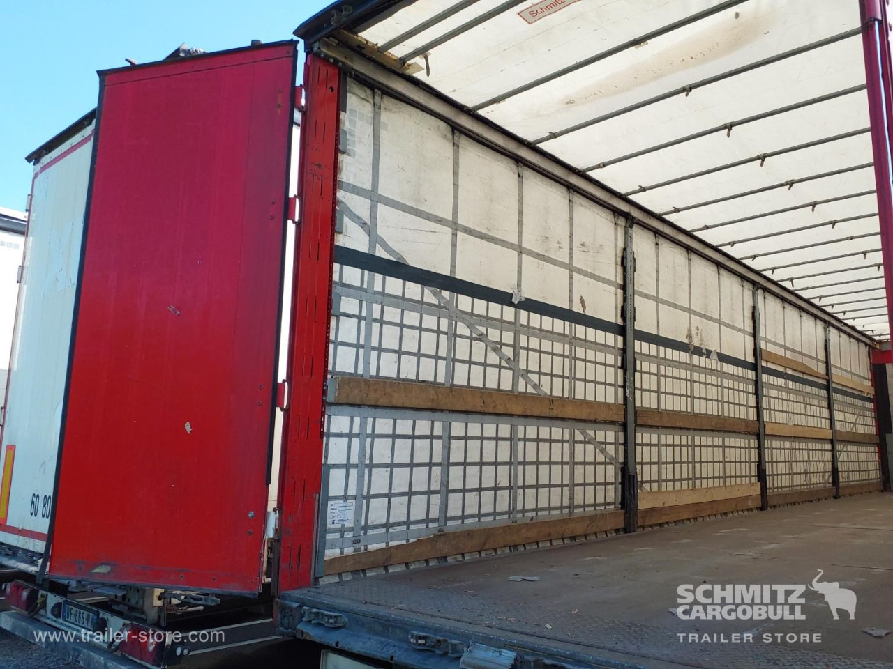 Брезентово полуремарке SCHMITZ Curtainsider Standard: снимка 8