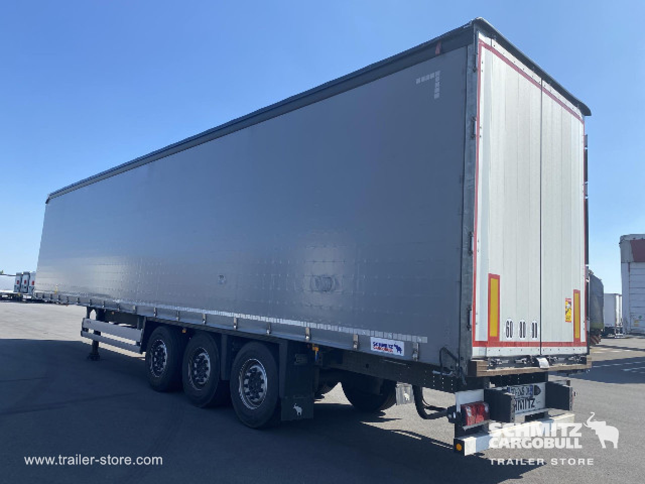 Брезентово полуремарке SCHMITZ Curtainsider Standard: снимка 8