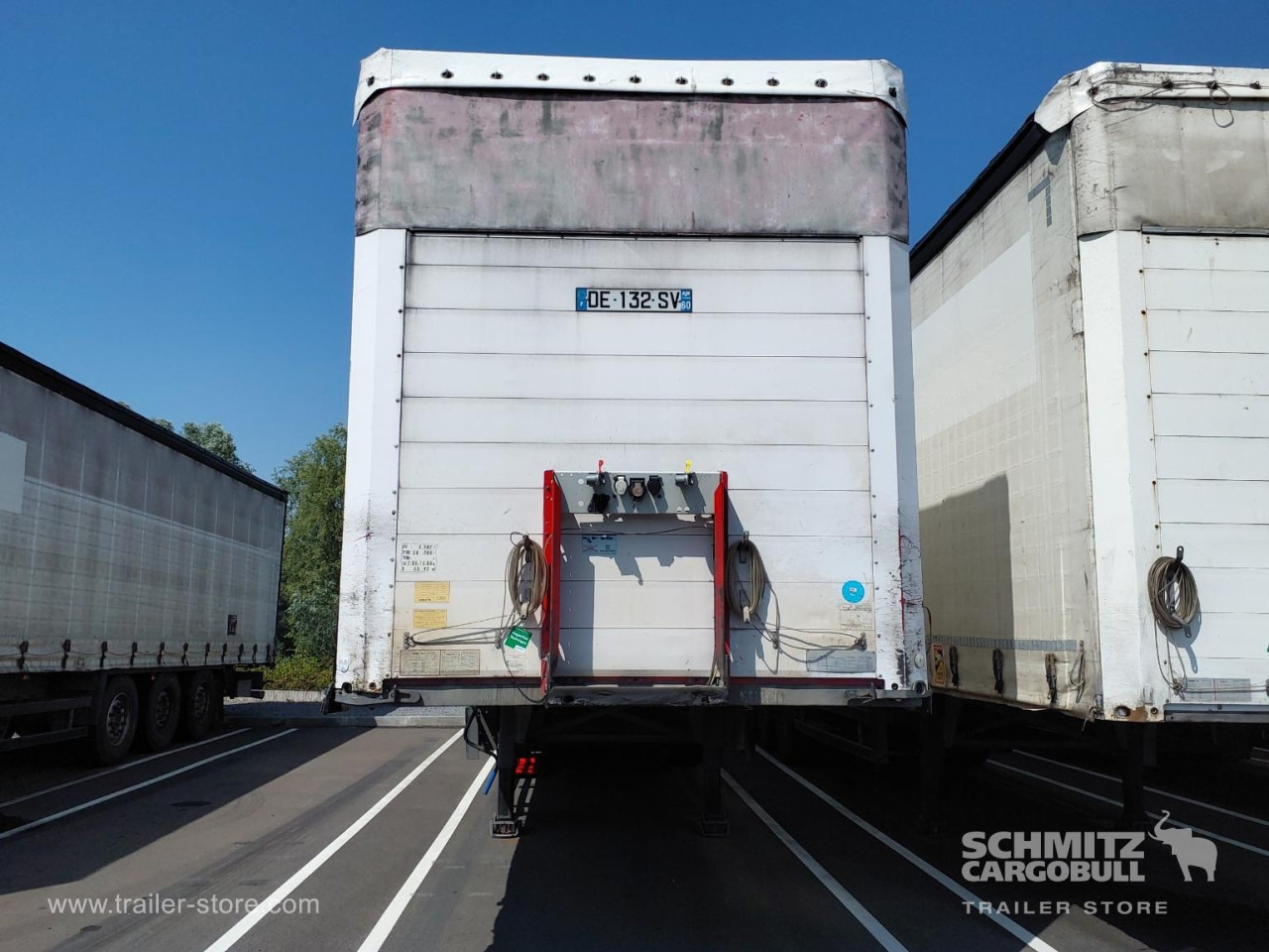 Брезентово полуремарке SCHMITZ Curtainsider Standard: снимка 9