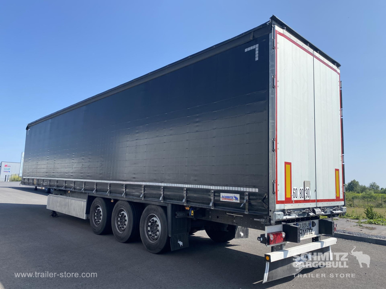 SCHMITZ Curtainsider Standard - Брезентово полуремарке: снимка 4 SCHMITZ Curtainsider Standard - Брезентово полуремарке: снимка 4
