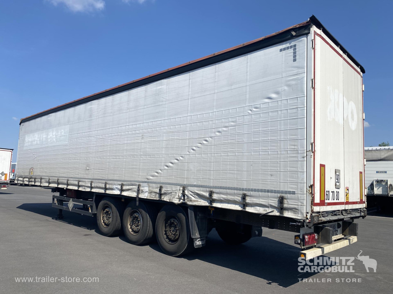 SCHMITZ Curtainsider Standard - Брезентово полуремарке: снимка 5 SCHMITZ Curtainsider Standard - Брезентово полуремарке: снимка 5