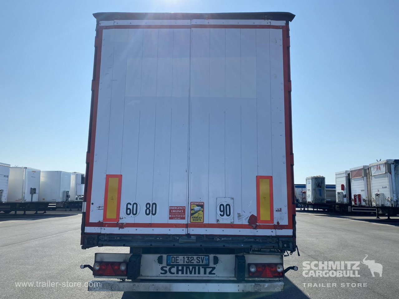 Брезентово полуремарке SCHMITZ Curtainsider Standard: снимка 10