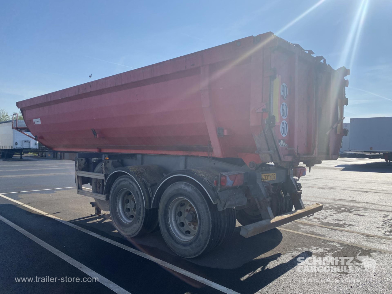 Tipper Steel half pipe body 91m³ - Самосвал полуремарке: снимка 4 Tipper Steel half pipe body 91m³ - Самосвал полуремарке: снимка 4