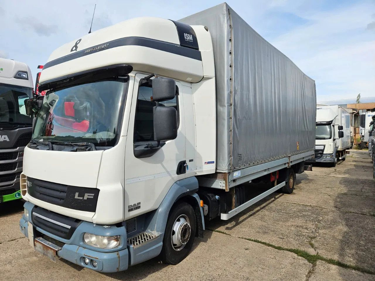DAF LF 45.180 EEV - More units in stock! - Брезентов бус: снимка 1 DAF LF 45.180 EEV - More units in stock! - Брезентов бус: снимка 1