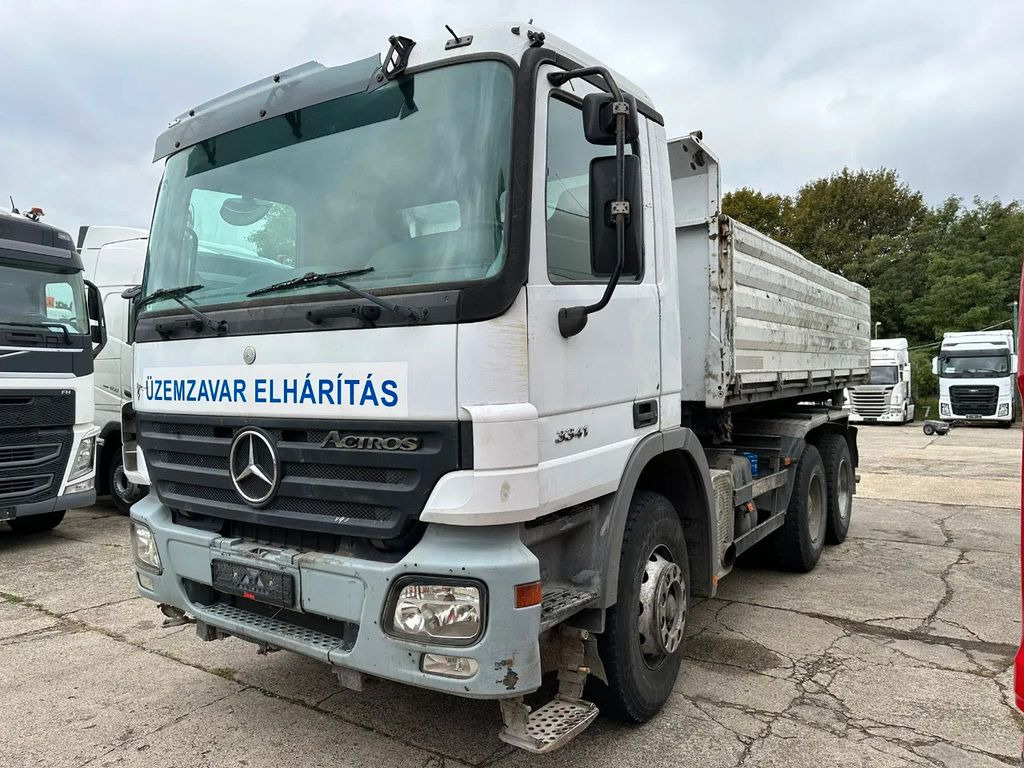 Mercedes-Benz Actros 3341 3 sided Tipper, 6x4, Euro 3, - Самосвал камион: снимка 1 Mercedes-Benz Actros 3341 3 sided Tipper, 6x4, Euro 3, - Самосвал камион: снимка 1
