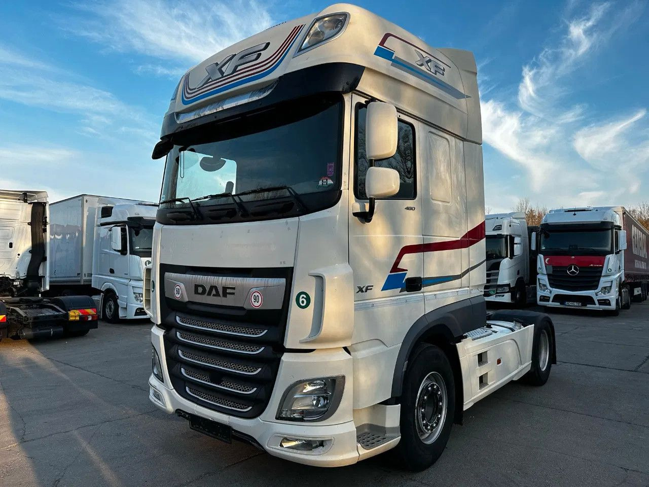 DAF XF 480 SSC Standard - Stand Klima - Frigo - HYVA - Влекач: снимка 1 DAF XF 480 SSC Standard - Stand Klima - Frigo - HYVA - Влекач: снимка 1