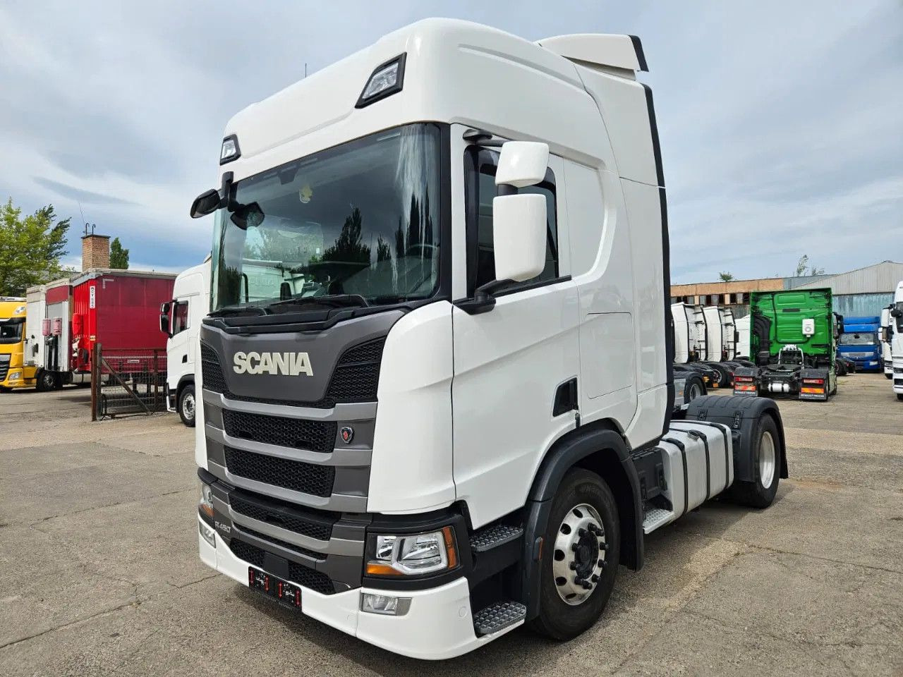Scania R450 Alloy wheels, Stand Klima, Navi, 2 units - Влекач: снимка 1 Scania R450 Alloy wheels, Stand Klima, Navi, 2 units - Влекач: снимка 1