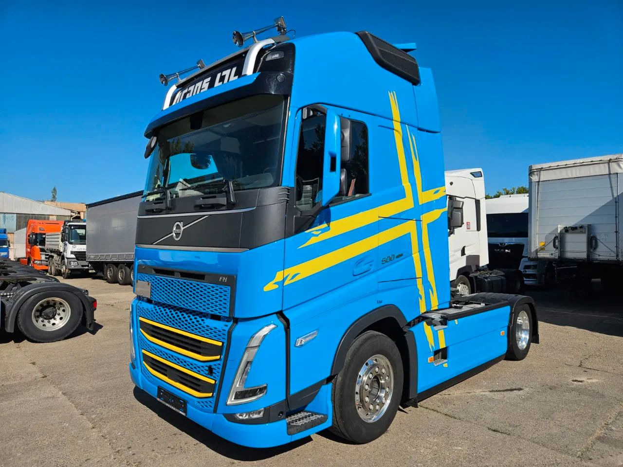 Volvo FH 500 Standard, I-Save, I-Park, Alloy w. 7 unit - Влекач: снимка 1 Volvo FH 500 Standard, I-Save, I-Park, Alloy w. 7 unit - Влекач: снимка 1