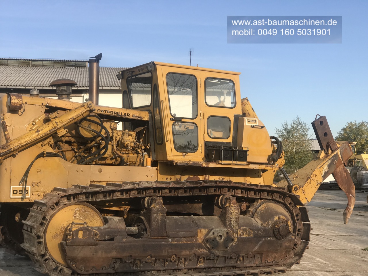 CATERPILLAR D9G mit Ripper - Булдозер: снимка 1 CATERPILLAR D9G mit Ripper - Булдозер: снимка 1
