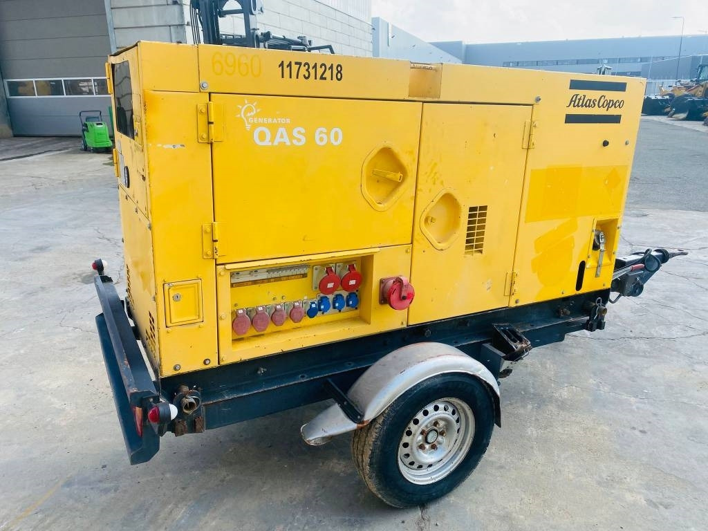 Atlas Copco QAS 60  - Електрогенератор: снимка 3 Atlas Copco QAS 60  - Електрогенератор: снимка 3