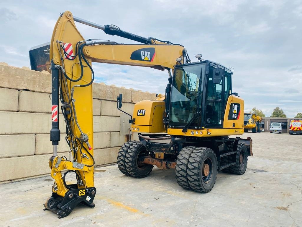 CAT m317f  - Колесен багер: снимка 4 CAT m317f  - Колесен багер: снимка 4
