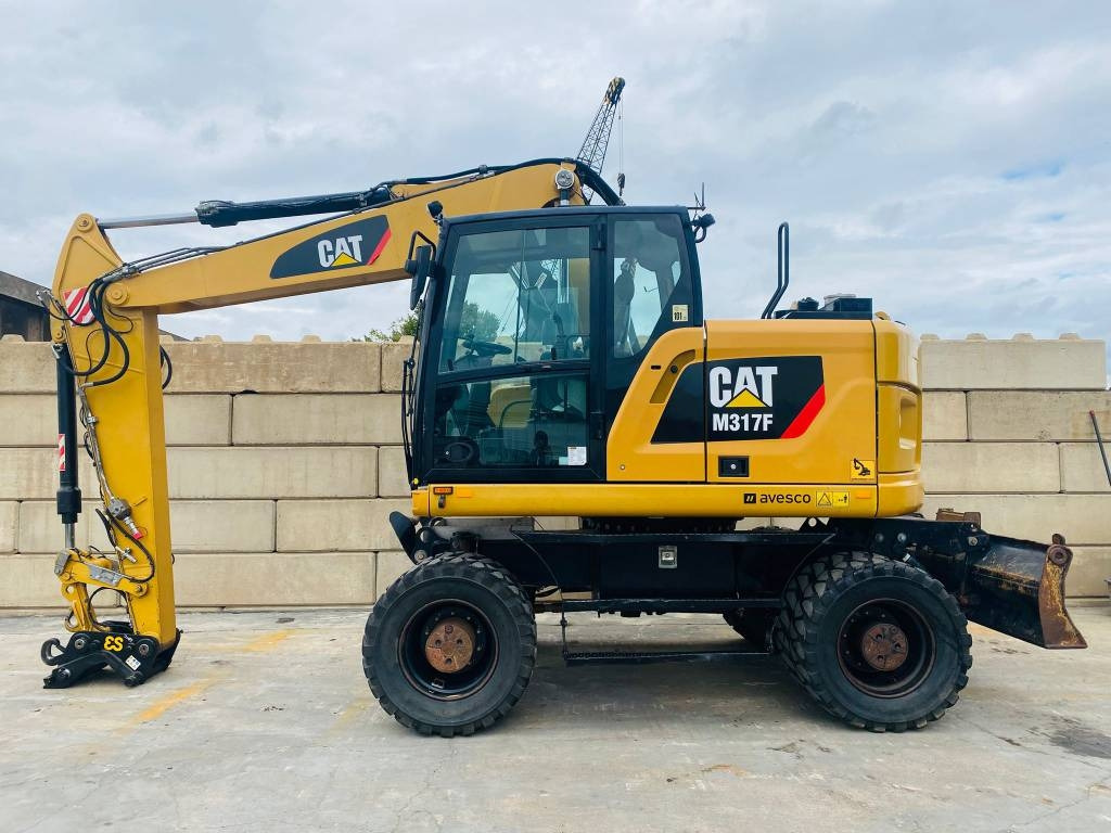 CAT m317f  - Колесен багер: снимка 1 CAT m317f  - Колесен багер: снимка 1