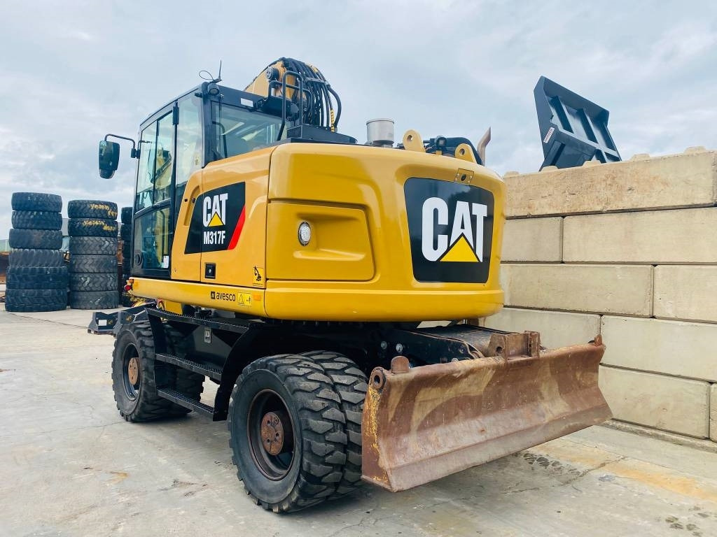 CAT m317f  - Колесен багер: снимка 5 CAT m317f  - Колесен багер: снимка 5