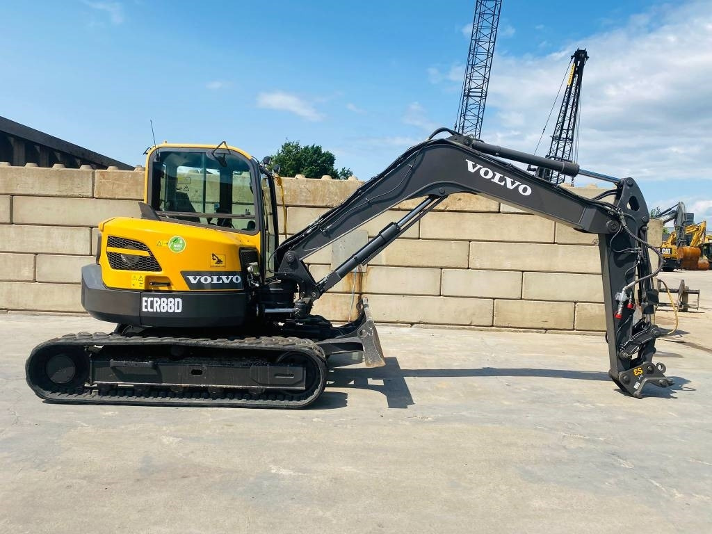 Volvo ECR 88 D - Мини багер: снимка 2 Volvo ECR 88 D - Мини багер: снимка 2