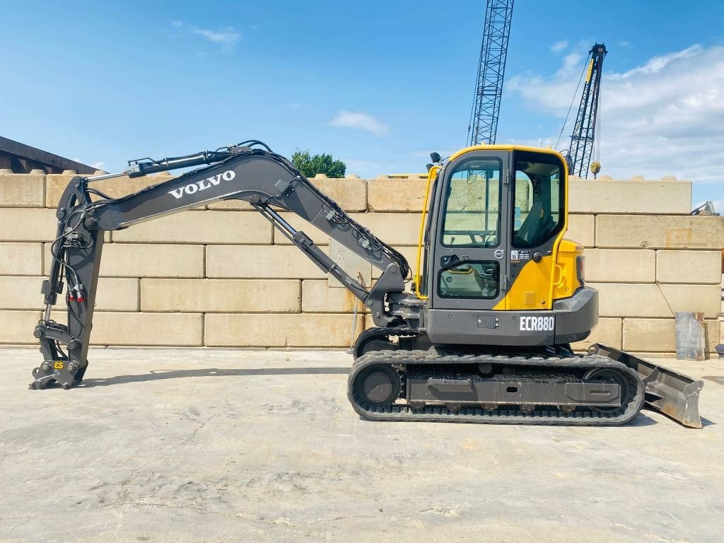 Volvo ECR 88 D - Мини багер: снимка 1 Volvo ECR 88 D - Мини багер: снимка 1
