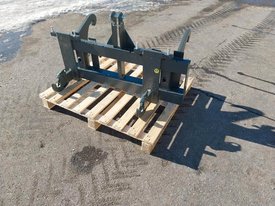 Adapter Atlas Weycor Radlader auf 3 Punkt Kat II Palettengabel - Вилици за Колесен товарач: снимка 1 Adapter Atlas Weycor Radlader auf 3 Punkt Kat II Palettengabel - Вилици за Колесен товарач: снимка 1