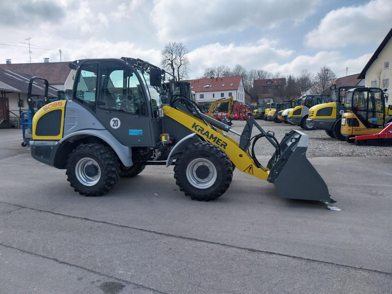 Kramer 5085 kein 750 850 950 5075 - Колесен товарач: снимка 3 Kramer 5085 kein 750 850 950 5075 - Колесен товарач: снимка 3