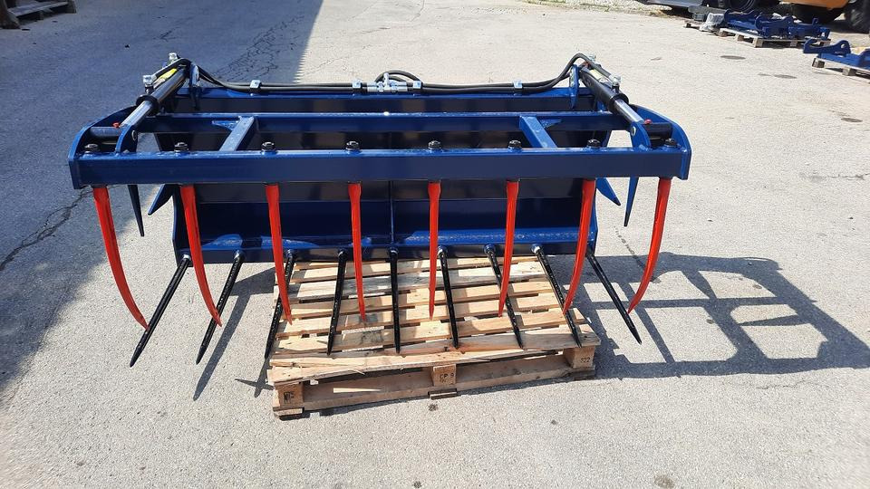 Krokodilgebiss Greifschaufel Frontlader Thaler Cat Hoflader Euro - Оборудване за силаж: снимка 2 Krokodilgebiss Greifschaufel Frontlader Thaler Cat Hoflader Euro - Оборудване за силаж: снимка 2