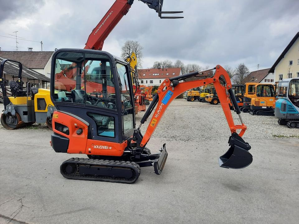 Minibagger Kubota KX 016 - 4 Kettenbagger - Мини багер: снимка 3 Minibagger Kubota KX 016 - 4 Kettenbagger - Мини багер: снимка 3