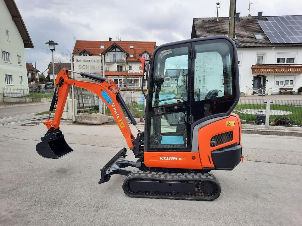 Minibagger Kubota KX 016 - 4 Kettenbagger - Мини багер: снимка 1 Minibagger Kubota KX 016 - 4 Kettenbagger - Мини багер: снимка 1